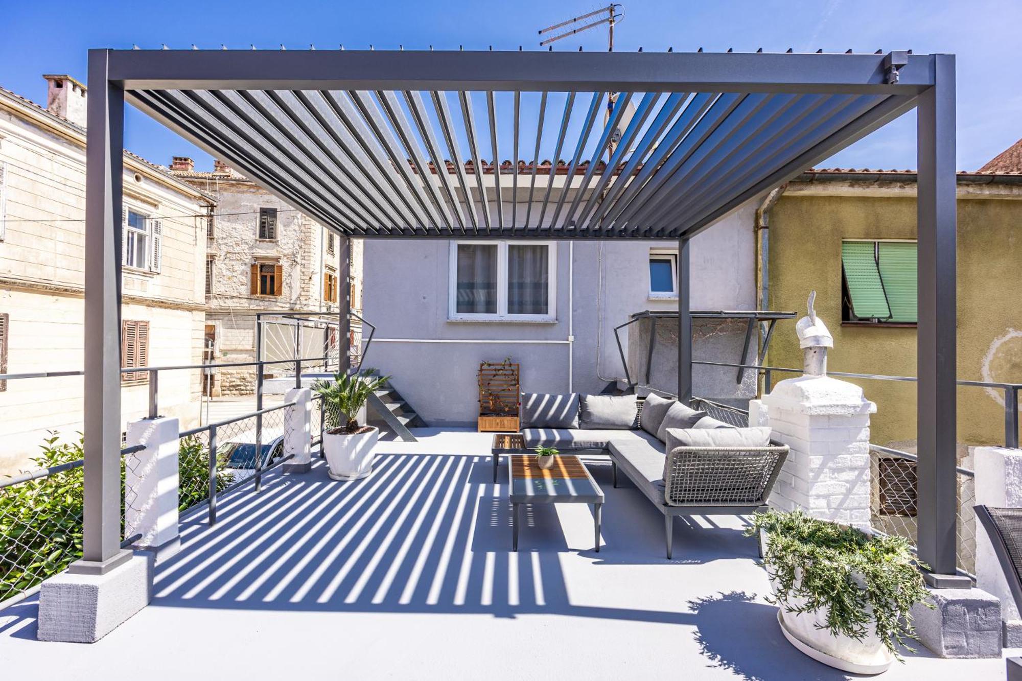 Green Oasis New Apartment Pula Bagian luar foto